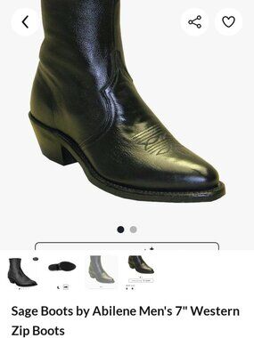 sage boots Men 9 1/2